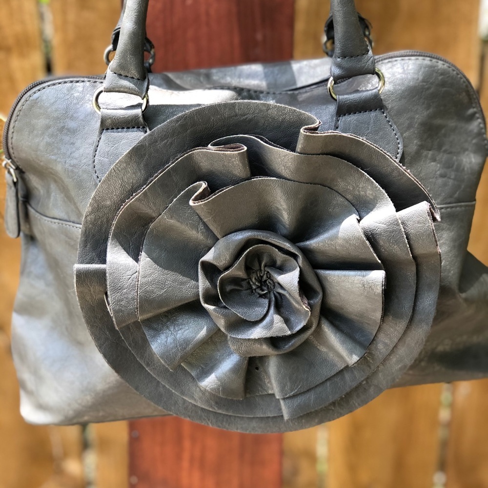 Gray purse